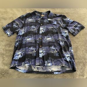 George Short Sleeved Button Down Shirt Top